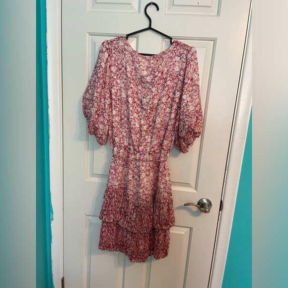 BNWT Pink Floral Dress - Picture 11 of 13
